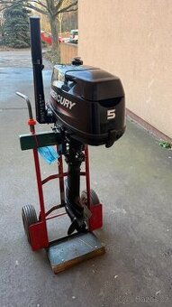 Lodni motor Mercury 6hp kratka noha, zakoupen v roce 2023