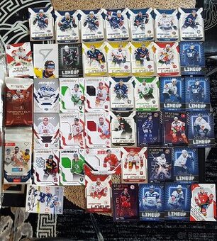 Fotbalové a hokejové karty české ligy