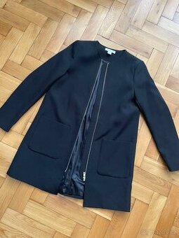 NOVÝ černý kabát H&M vel.34