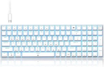 TNKB Mechanická bíla klávesnice T98SE Nová.