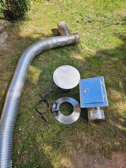 Nerezový kouřovod-140mm