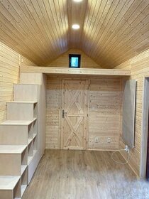 Tiny House/dřevěný domeček 7x3x4 m - 1