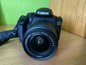 Digitální zrcadlovka Canon EOS 2000D s příslušenstvím