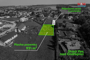 Prodej pozemku k bydlení, 1142 m², Stará Ves nad Ondřejnicí - 1