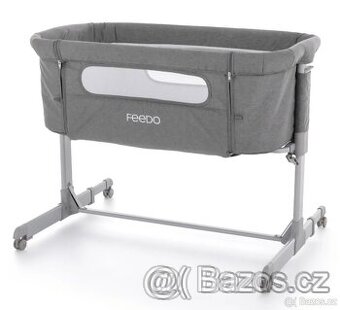 FEEDO Postýlka dětská polohovatelná 2v1 - nová