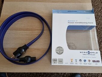 Napájecí kabel WireWorld Aurora 7 1,5m - 1