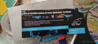 Poukaz na Buď pilot poukaz Boeing 737MAX