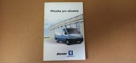 Nové české návody k obsluze Peugeot Boxer - 1