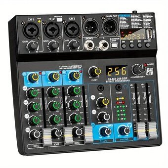Profesionální audio mix Digitální FX 256-bit