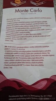 Skvělý polštář s paměťovým efektem s vysokou vzdušností