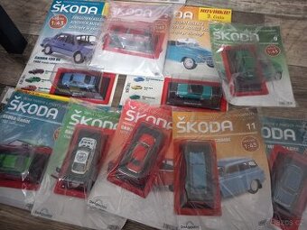 Modely škoda 1:43