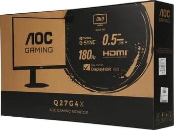 Herní 2K 27" AOC Q27G4X Gaming záruka