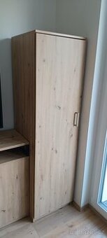 Skříň dub artisan 50x50x180