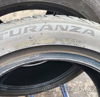 Nové letní pneu 215/50/18 Bridgestone dot2219