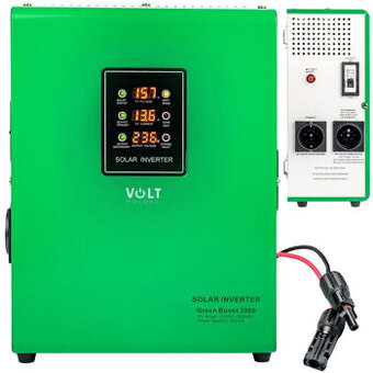 FVE regulátor - střídač MPPT /MPPS/ GREEN BOOST 3kW pro FV
