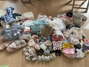 Dívčí oblečení pro miminko set 50,56,62,68,Mayoral, Zara