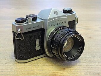 Analog Pentax Spotmatic SP + Porst Color Reflex 1.8/50 (M42)