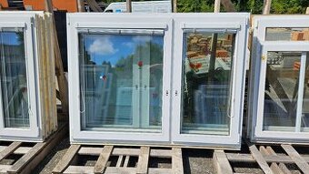 Okno PVC - 1835x1360 mm - STARŠÍ - 4 KS