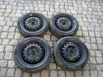 ZIMNÍ PNEU + DISKY PEUGEOT 14"TOYOTA14" 155/65R14
