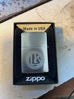 Zippo Výroční 100 let Škoda ,emblém Laurin a Klement