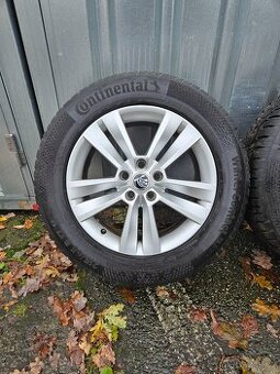 Zimní alu kola Mytikas 17" Škoda Kodiaq 215/65 R17