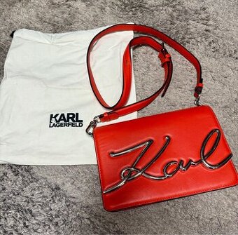 Kabelka Karl Lagerfeld (oranžová) - 1