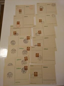 Postovni znamky (Postkarte)