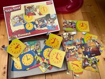 Desková hra na procvičování hodin