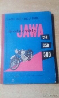 Knížka Motocykly Jawa Adolf Tůma.