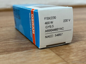 230V/400W FSX, GY9,5 3200K, 93592 75h OSRAM
