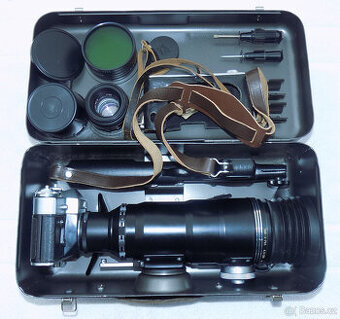 Fotoaparát Zenit 300 fotopuška