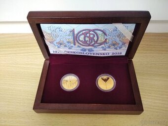 Sada zlatých medailí