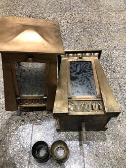 Bronzové lucerny / lampy