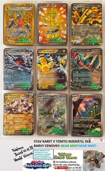 KUSOVÉ KARTY TCG POKÉMON (ORIGINÁL KARTY) (2)