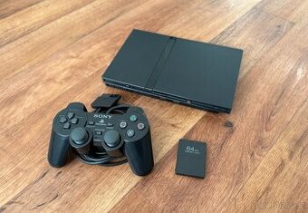 Sony Playstation 2 Slim (SCPH-77004) černá