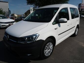 VW Caddy 2.0TDi,75kW,1majČR,tažné,DPH