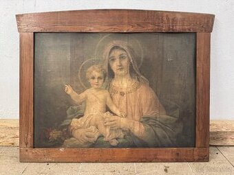 Starožitný obraz náboženský