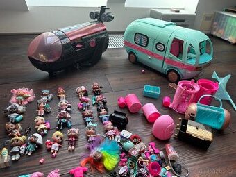 LOL panenky, karavan a letadlo