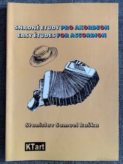 Noty akordeon - harmonika: Snadné etudy pro akordeon - Raška