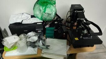 Sublimační sada, 2x termolis, tiskárna Epson, material