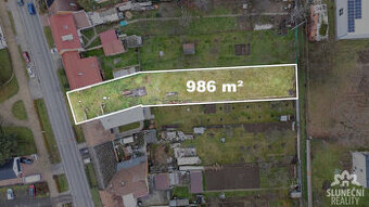 Prodej stavebního pozemku, 986 m², Staré Město