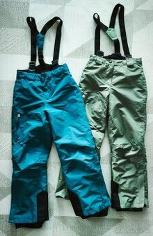 Dětské zimní oteplováky, vel.134/140