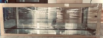 Terárium nové 120x60x80 cm, pouvná dvířka, větrání standardn