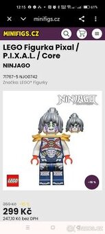 LEGO® LEGO Figurka Pixal / P.I.X.A.L. / Dragons Rising - - č