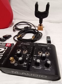 Externí zvuková karta M-audio M-track Plus