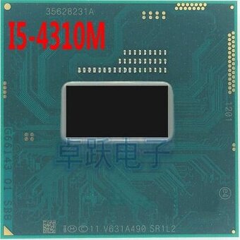 CPU Intel: i5-4310M, notebook