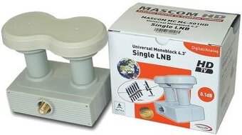 Mascom LNB monoblok twin 4,3°