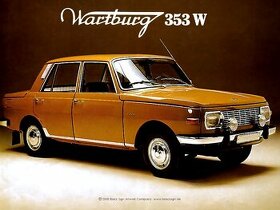 Wartburg 353 W prodám ještě kompletní, nebo náhradní díly. - 1