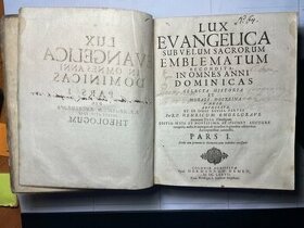 Staré knihy, rok vydání 1677 a 1682