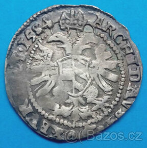 mince stříbro Rudolf II. staré Čechy